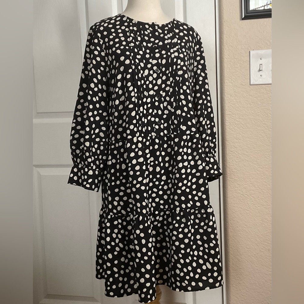 Who What Wear printed dress